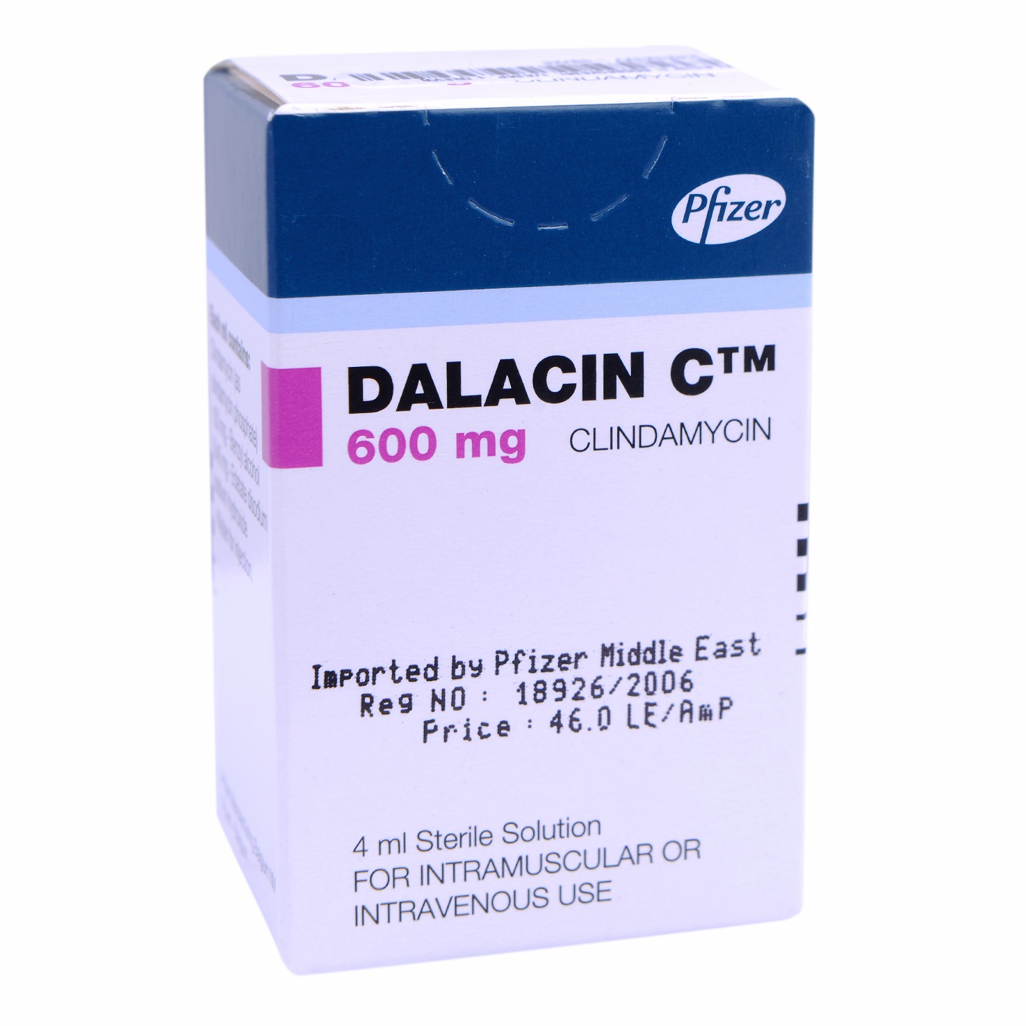 Dalacin C 600mg/4ml 1 Ampoules image number 0
