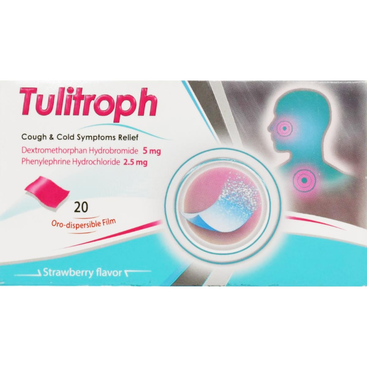 Tulitroph 2.5mg/5mg 20 Orodispersible Film image number 0