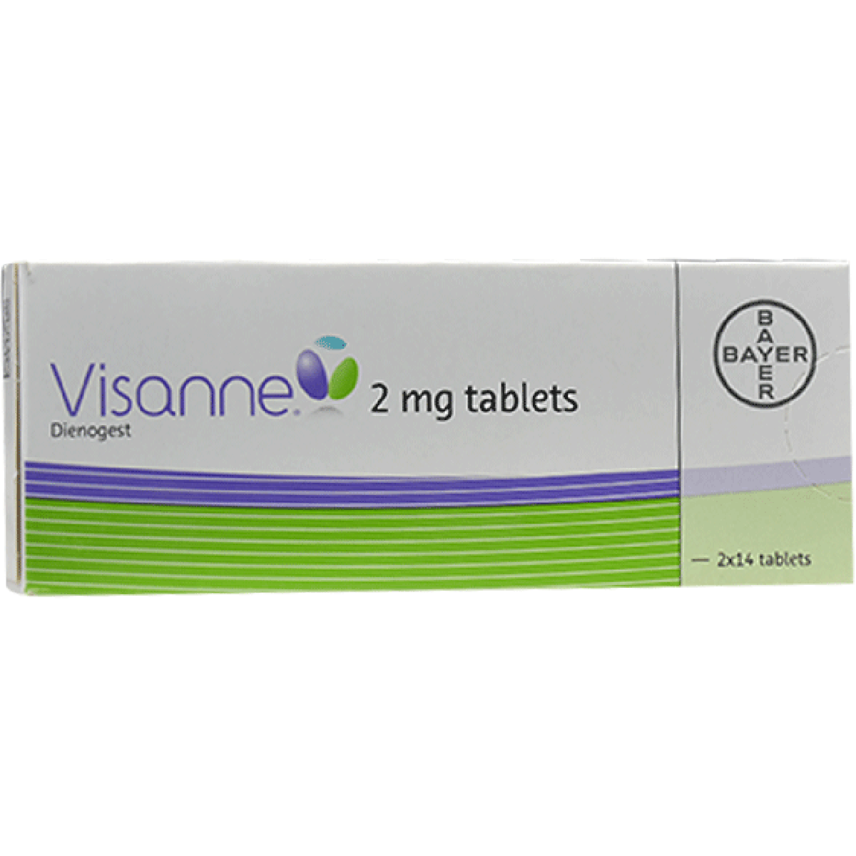 Visanne 2mg 28 Tablets image number 0
