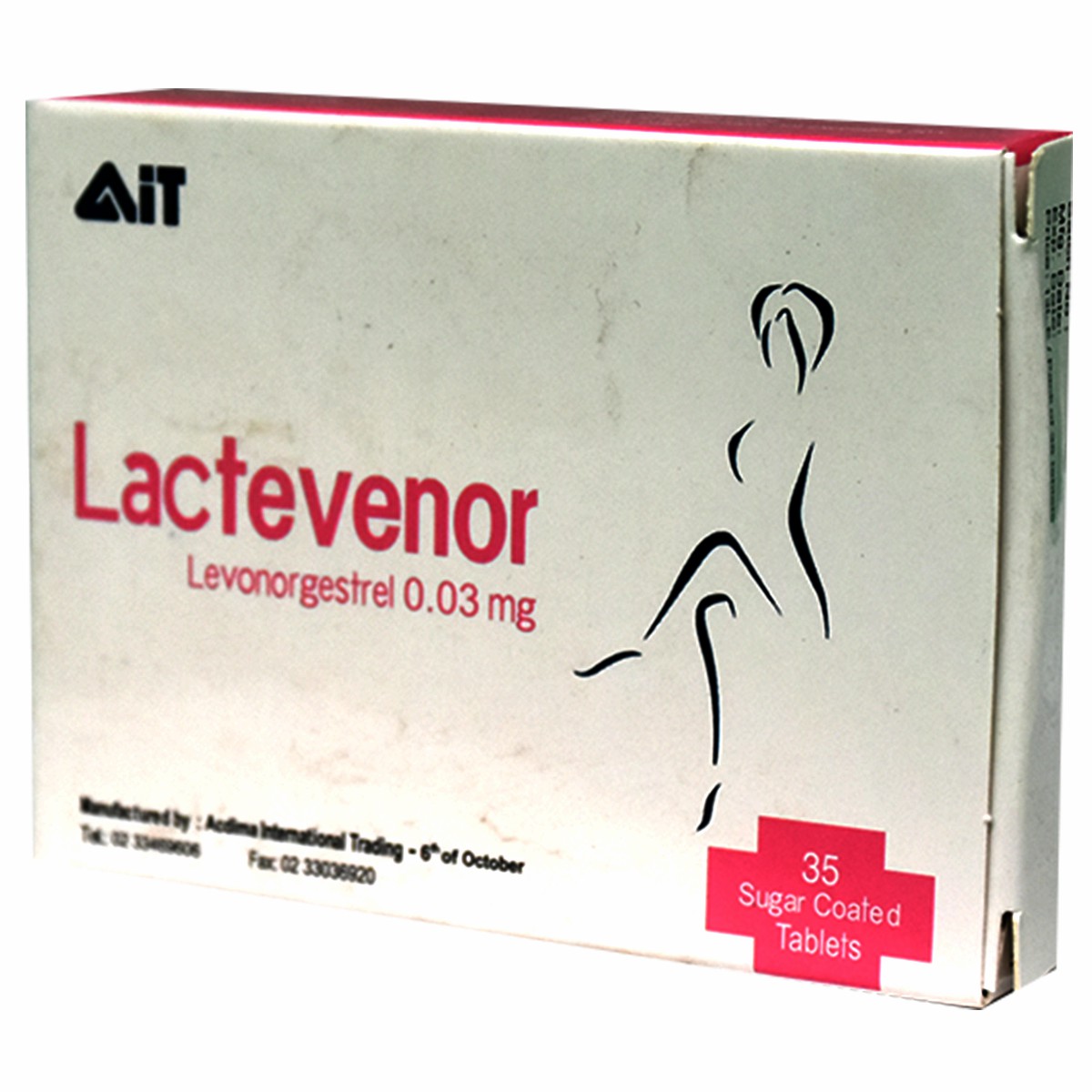 Lactevenor 0.03mg 35Sugar Coated Tablets image number 0