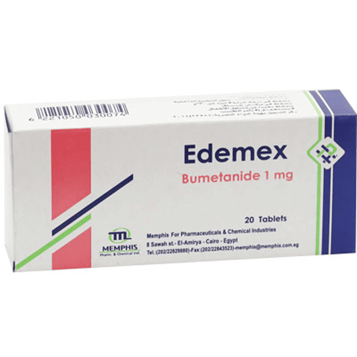 Edemex 1mg 20 Tablets image number 0