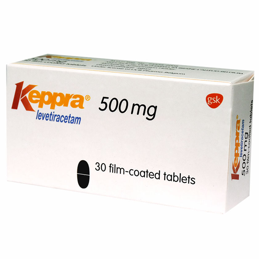 Keppra 500mg 30 Tablets image number 0