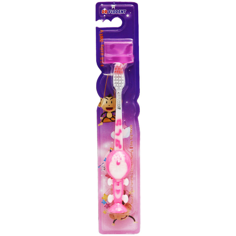 Dr Flodent Kids Toothbrush Soft with Cover/114 image number 0