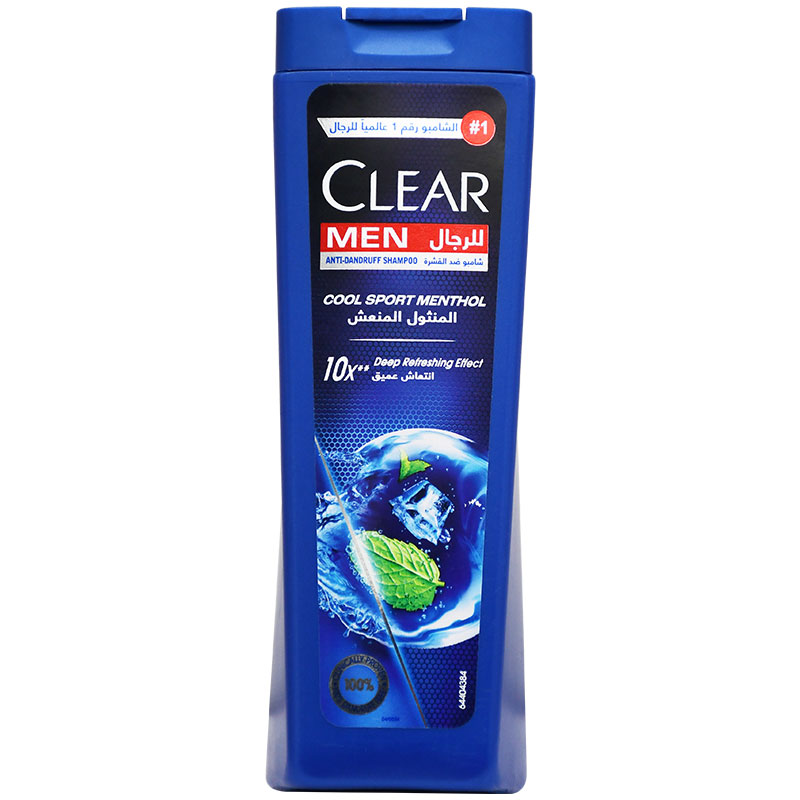 Clear Men Cool Sport Menthol Shampoo 180ml image number 0