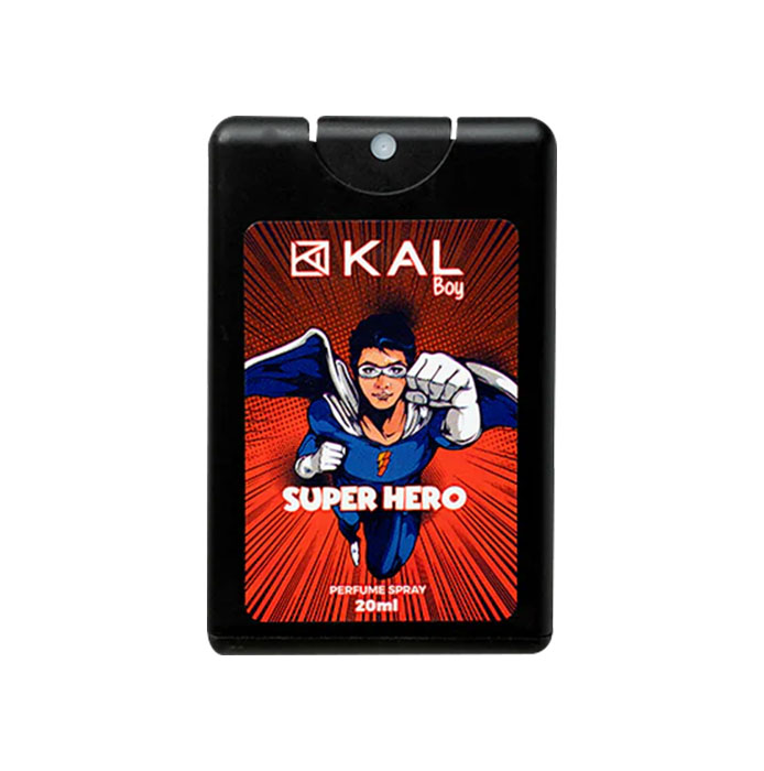 Kal Super Hero Pocket Perfume Spray for Boys 20ml image number 0