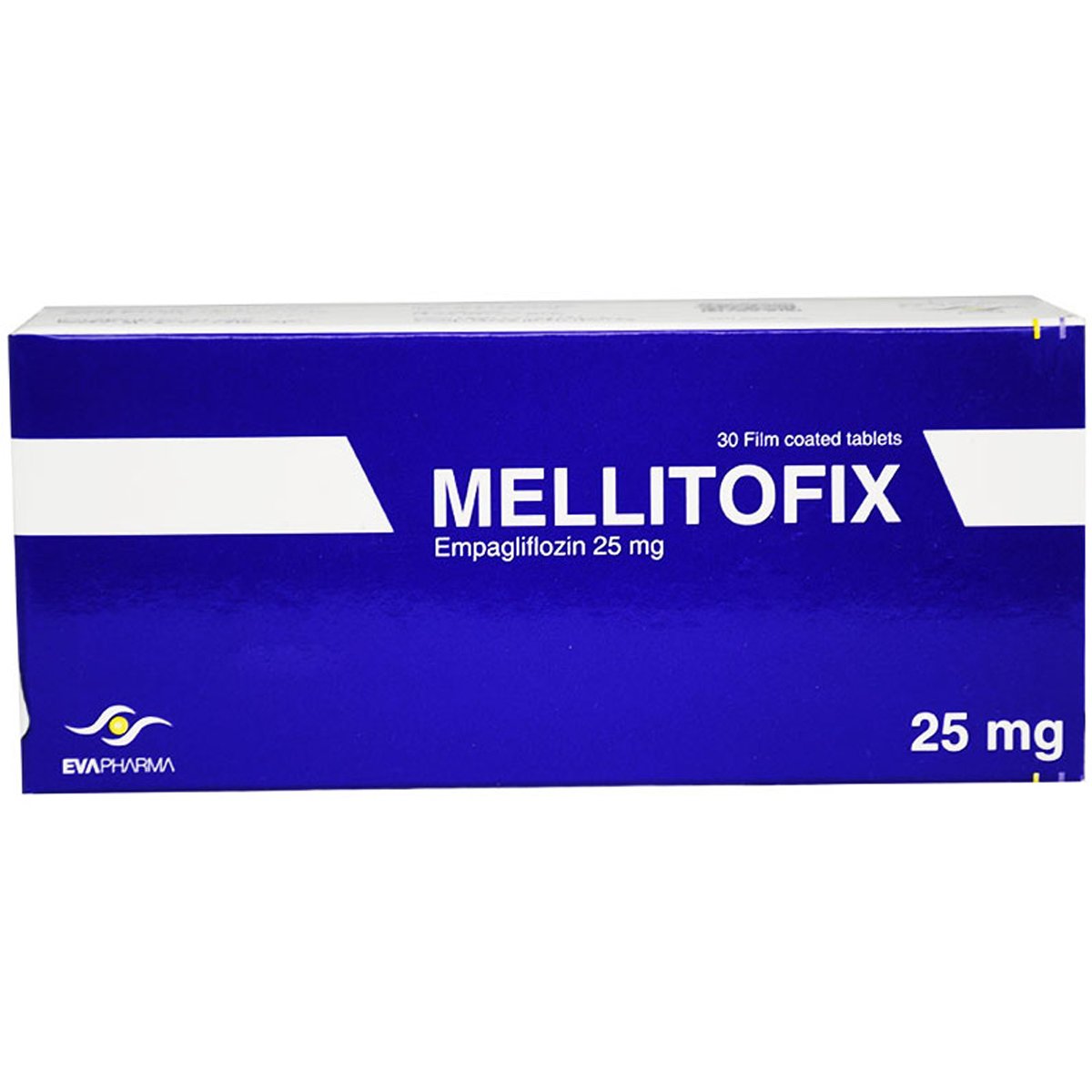 Mellitofix 25mg 30 Tablets image number 0