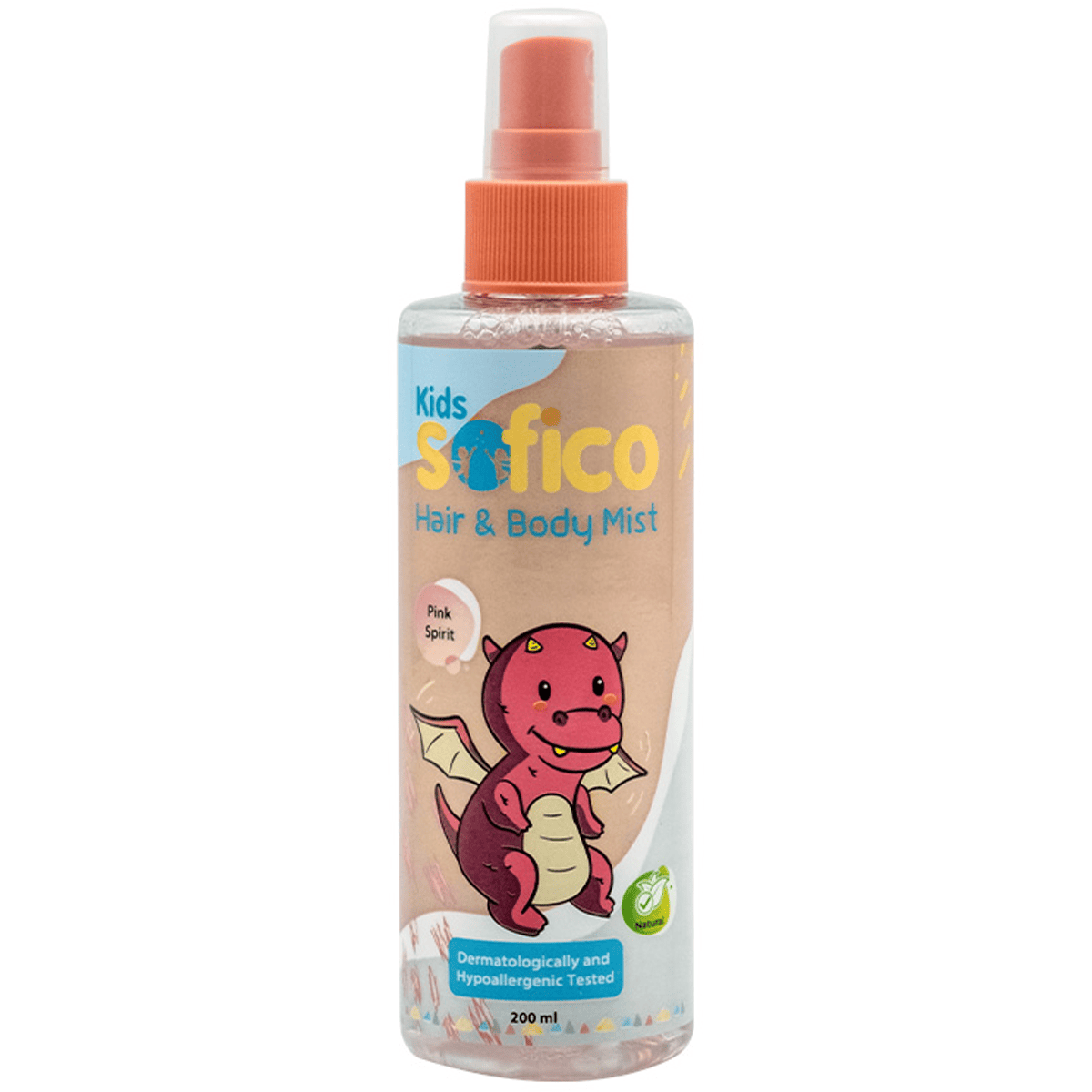 Sofico Hair and Body Mist Pink Spirit 200ml image number 0