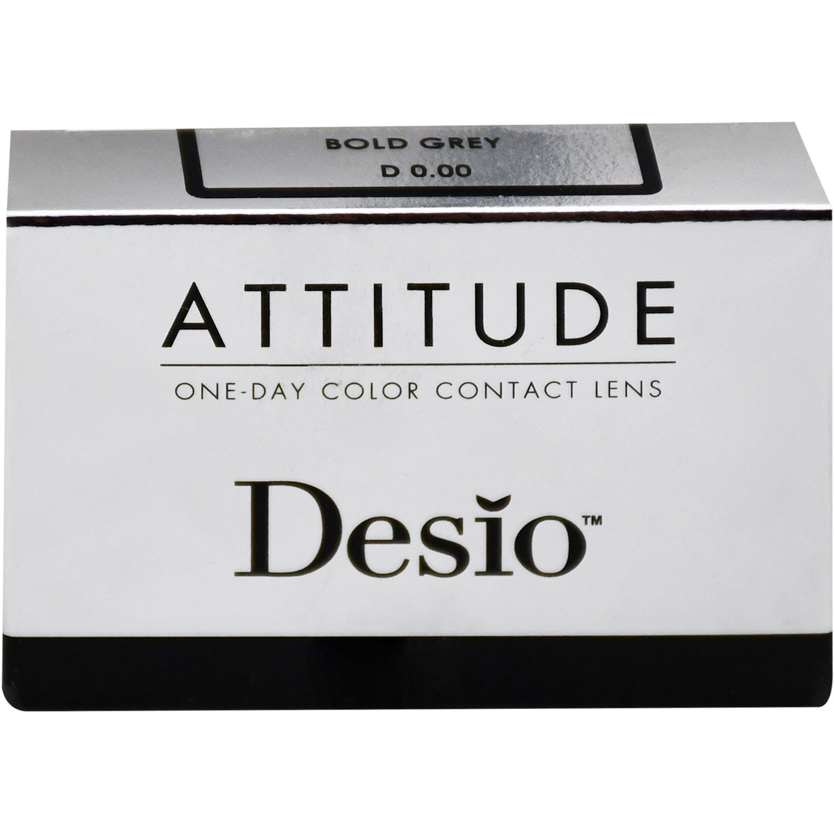 Desio Attitude One Day Color Contact Lens Bold Grey image number 0