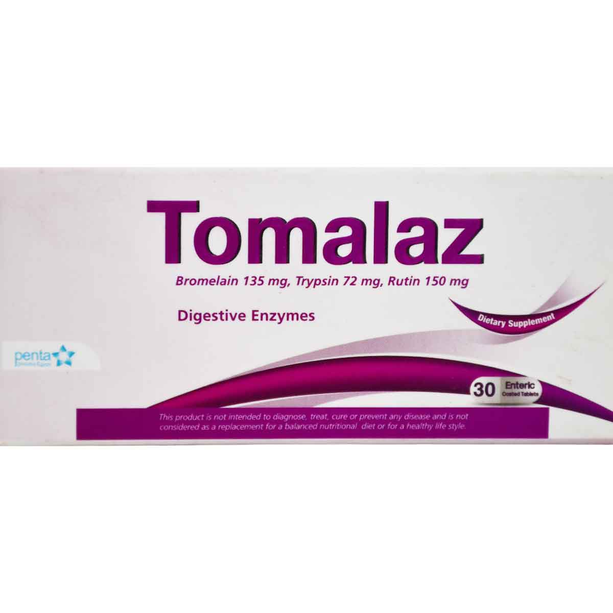 Tomalaz 30 Enteric Coated Tablets image number 0
