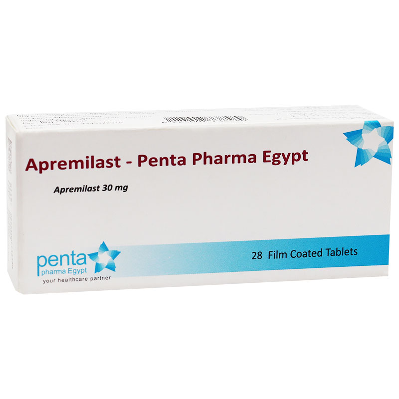 Apremilast - Penta Pharma Egypt 30mg 28 Tablets image number 0