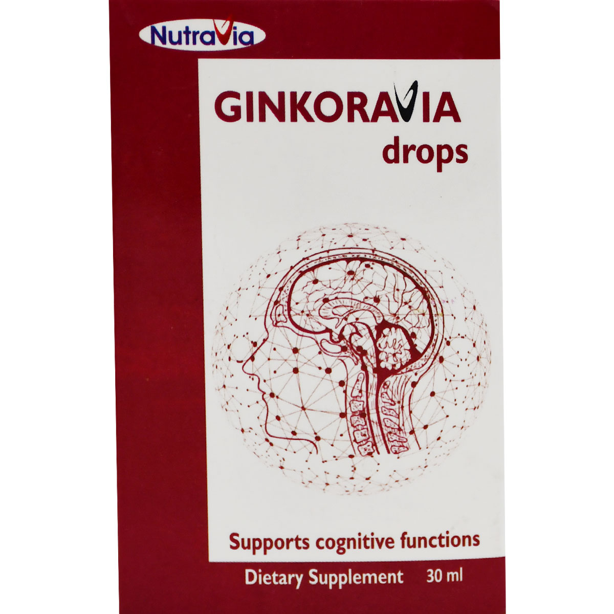 Ginkoravia Oral Drops 30ml image number 0