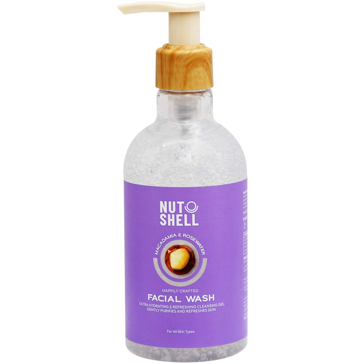 Nut Shell Macadamia and Rosewater Facial Wash 250 ml image number 0