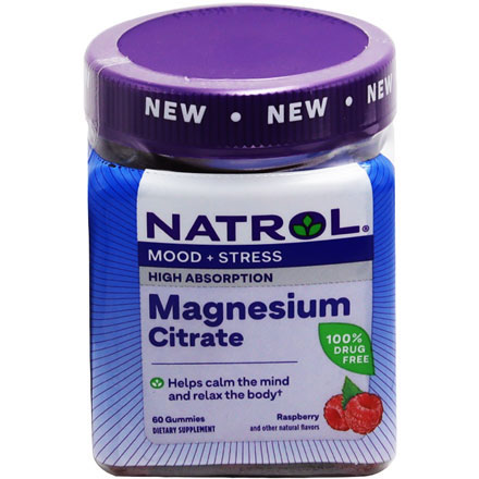 Natrol Magnesium Citrate (Strawberry Flavor) 60 Gummies image number 0