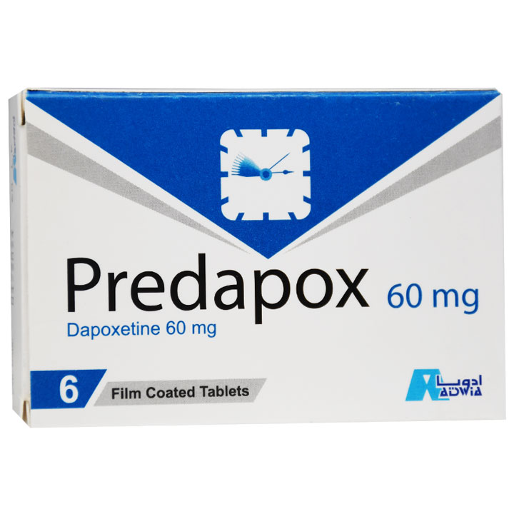 Predapox 60mg 6 Film Coated Tablet image number 0