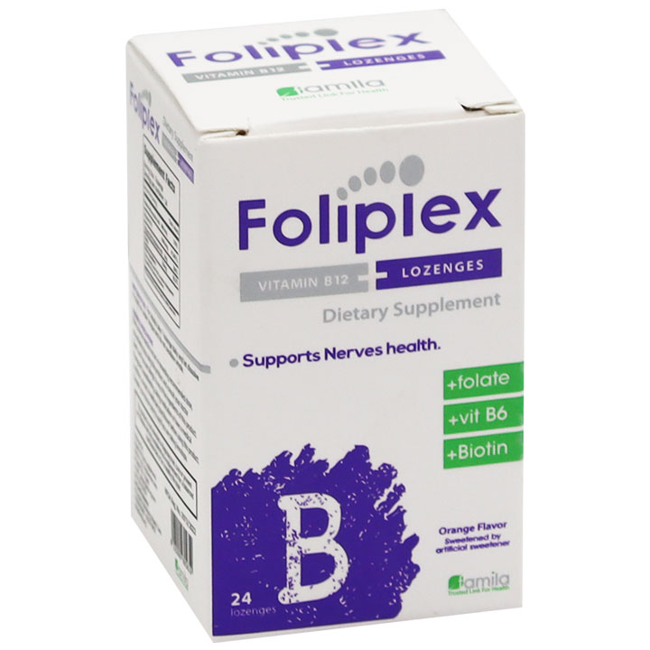 Foliplex Orange Flavor 30 Lozenges Tablets image number 0