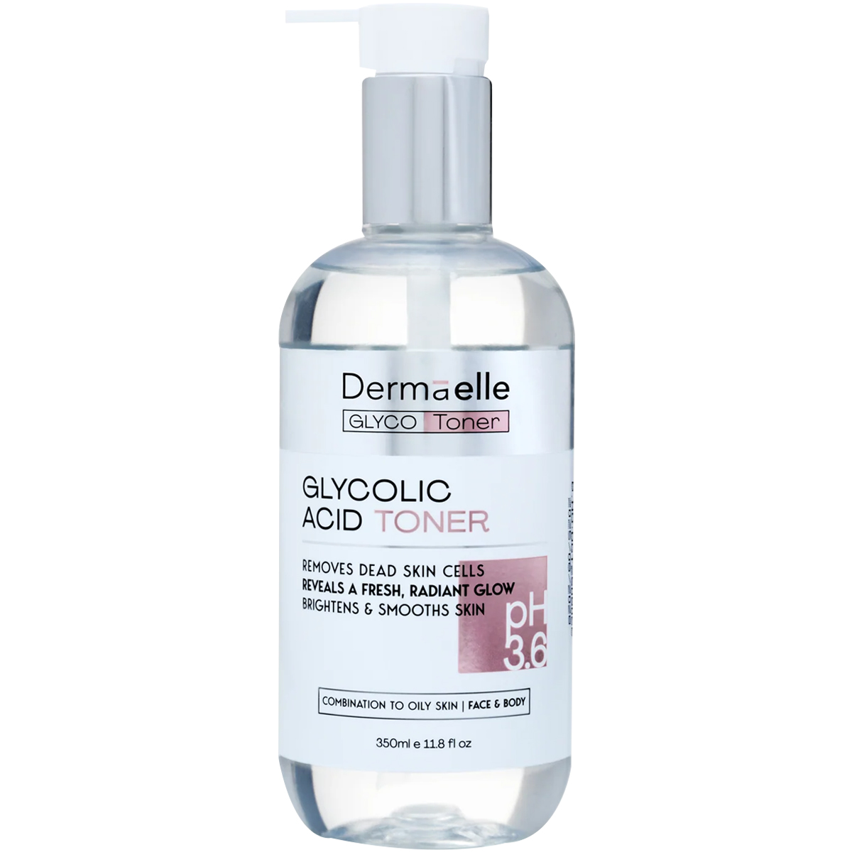 Dermaelle Glycolic Acid Toner 350 ml image number 0
