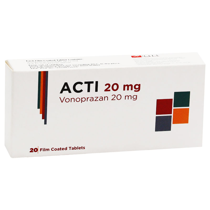 Acti 20mg 20 Film Coated Tablets image number 0