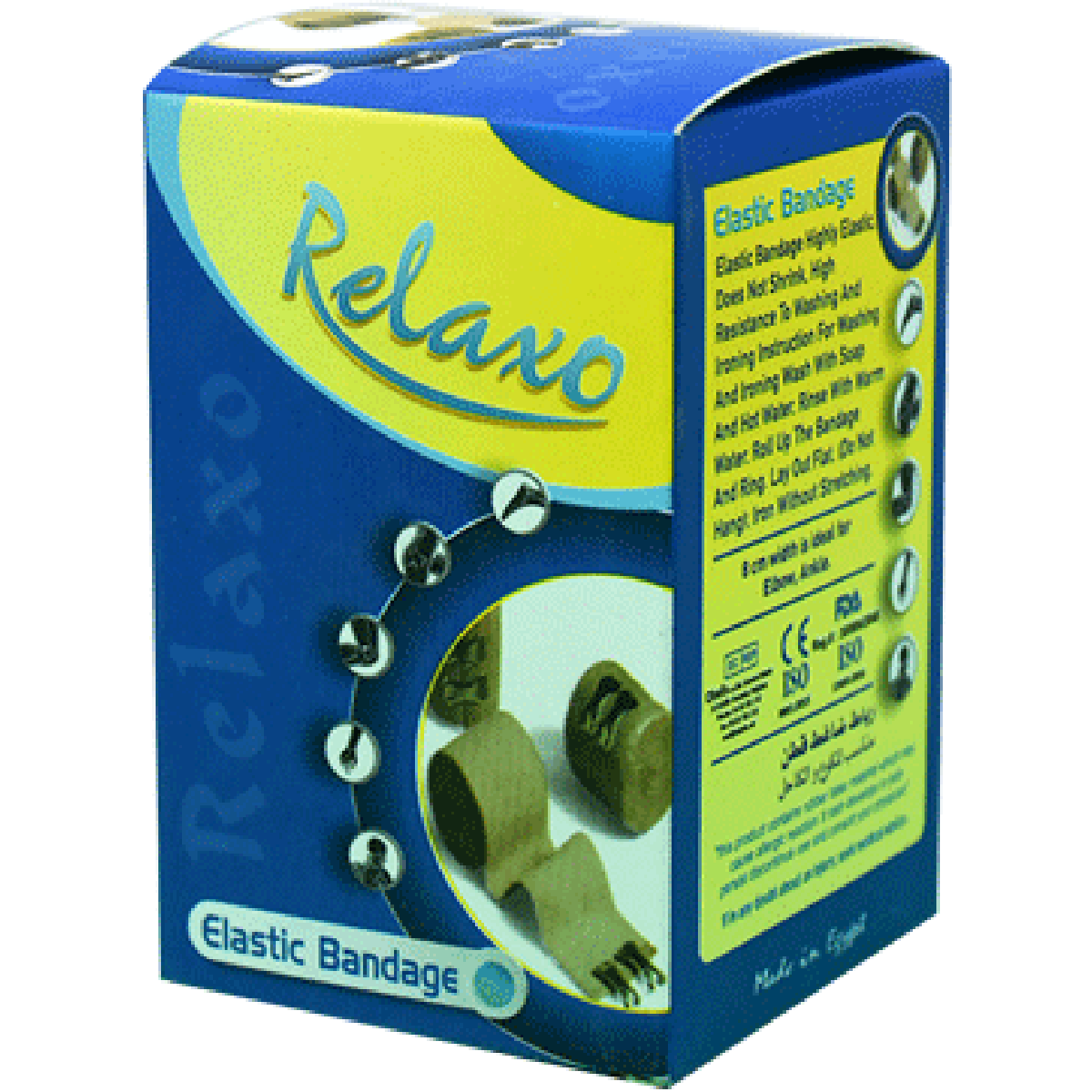 Relaxo Elastic Bandage 8Cm image number 0