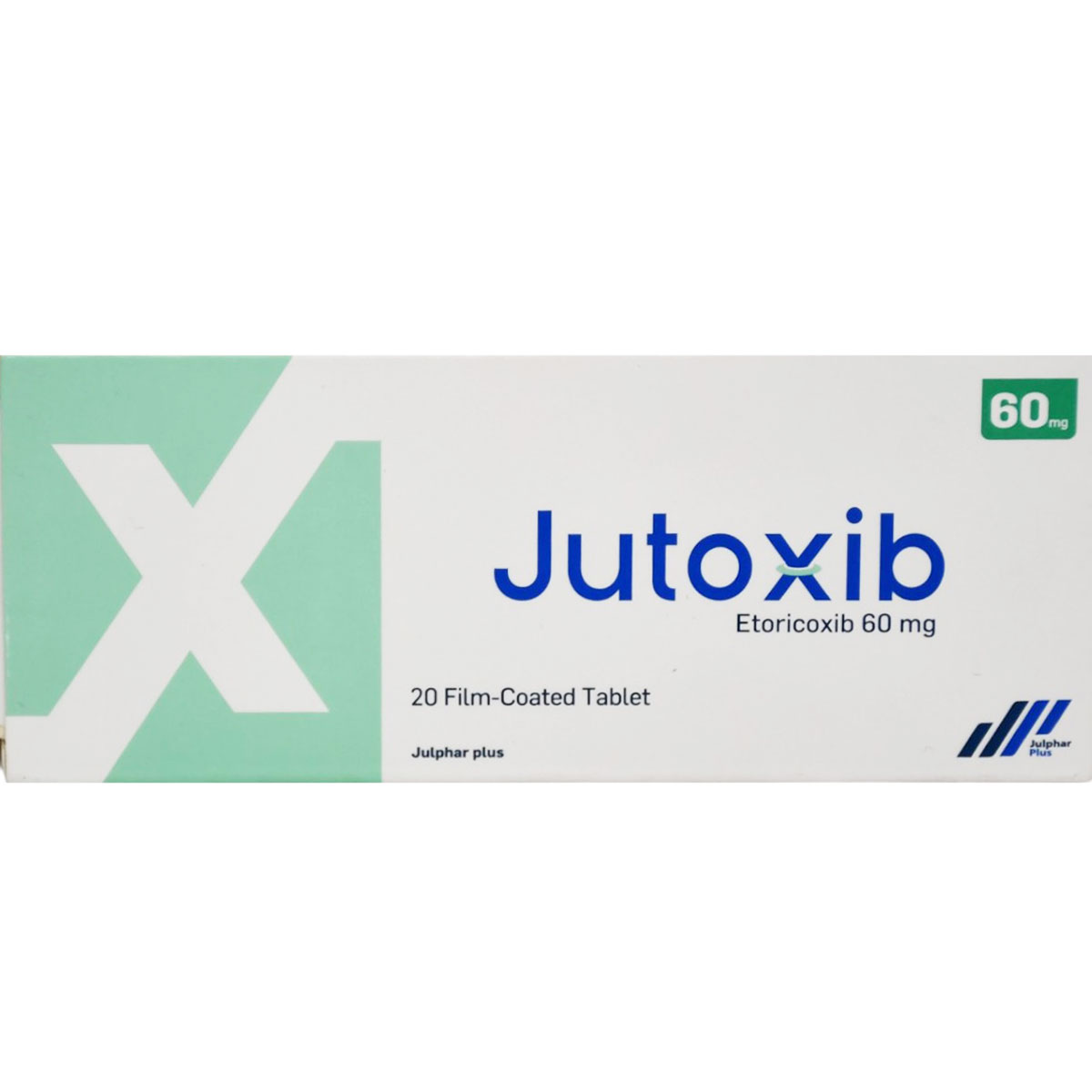 Jutoxib 60mg 20 Film Coated Tablets image number 0