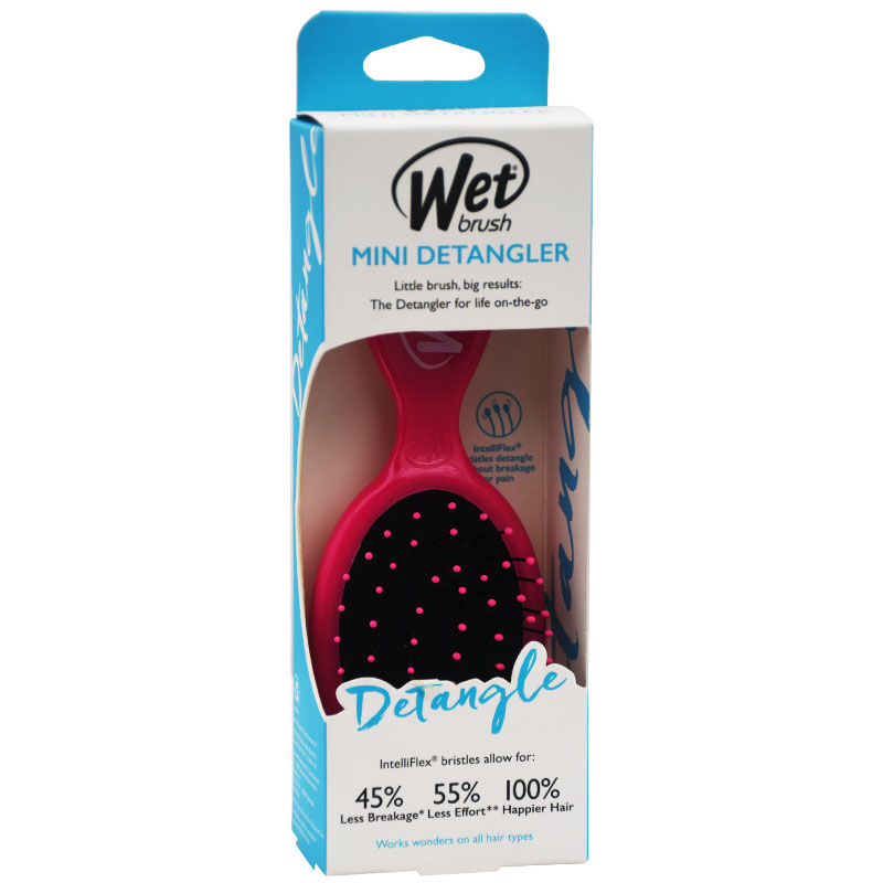 Wet Brush Mini Detangler/Bwr832Pink image number 0