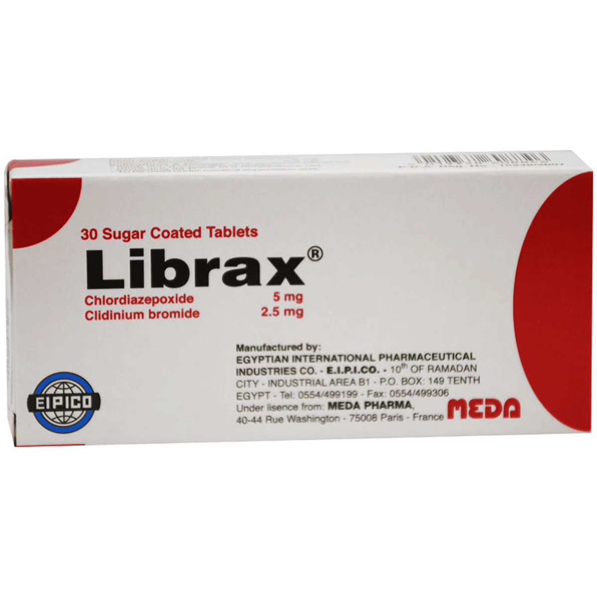 Librax 30 Tablets image number 0