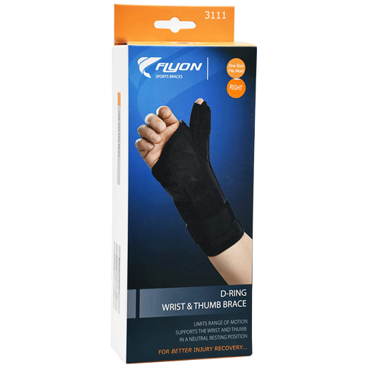 Flyon D-Ring Wrist&Thumb Brace One Size /Right/3111 image number 0