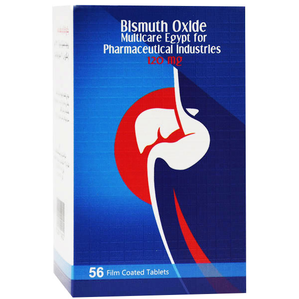 Bismuth Oxide 120mg 56 Film Coated Tablet image number 0