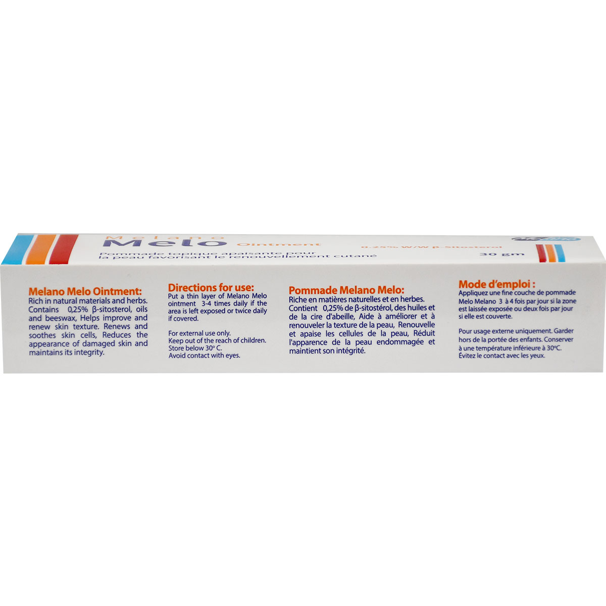Melano Melo 0.25% Ointment 30 gm image number 1