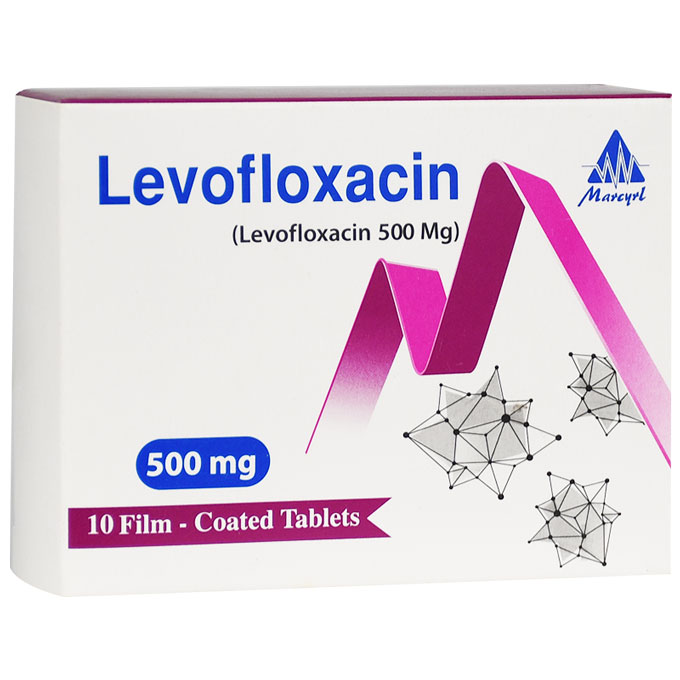 Levofloxacin 500mg 10/Film Coated Tablets image number 0