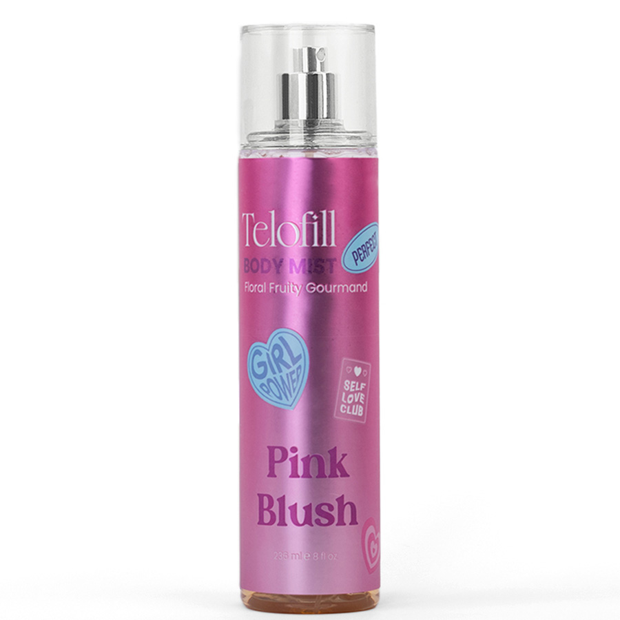 Telofill Pink Blush Body Mist for Women 236ml image number 0