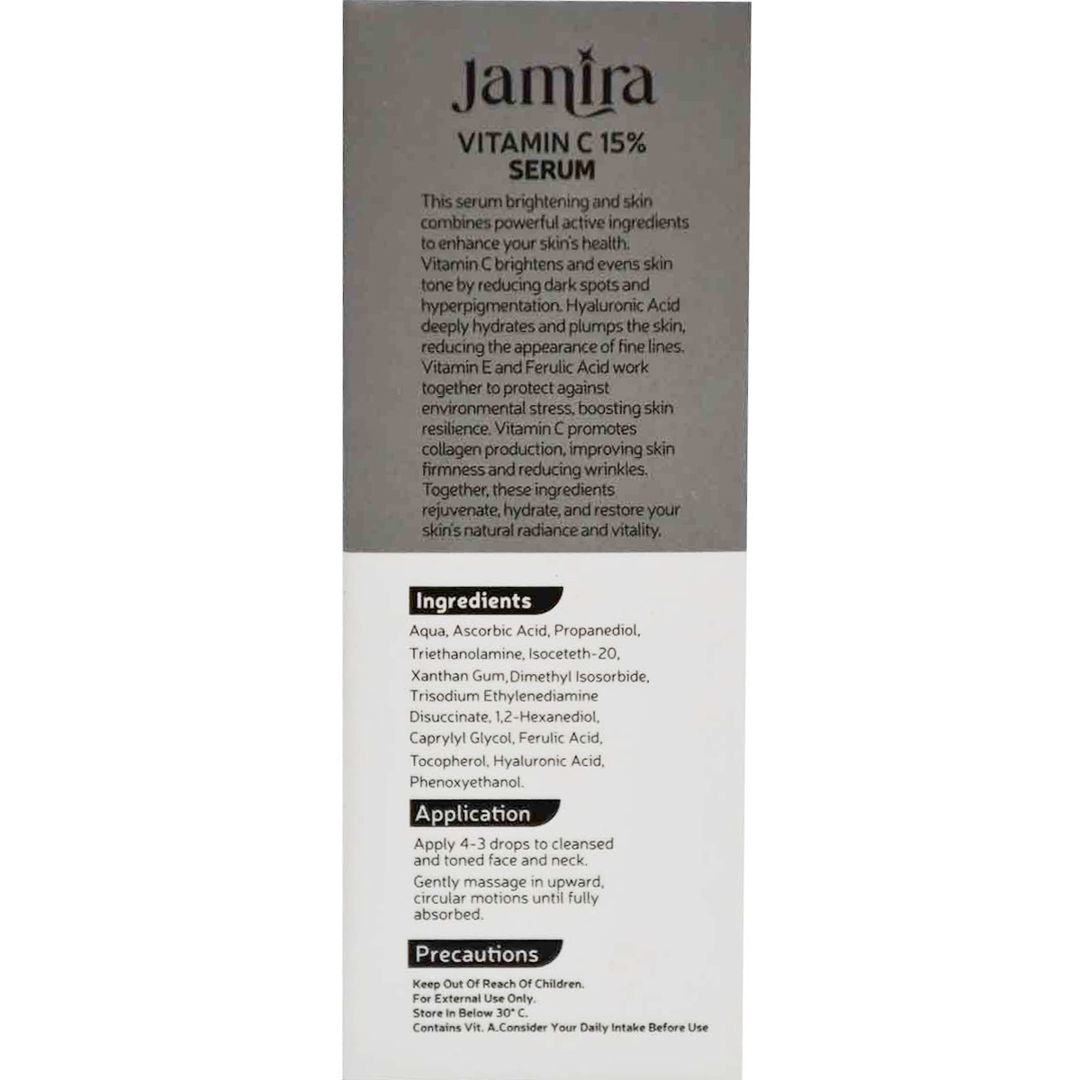 Jamira Vitamin C 15% Anti Wrinkle Serum 30 ml image number 1
