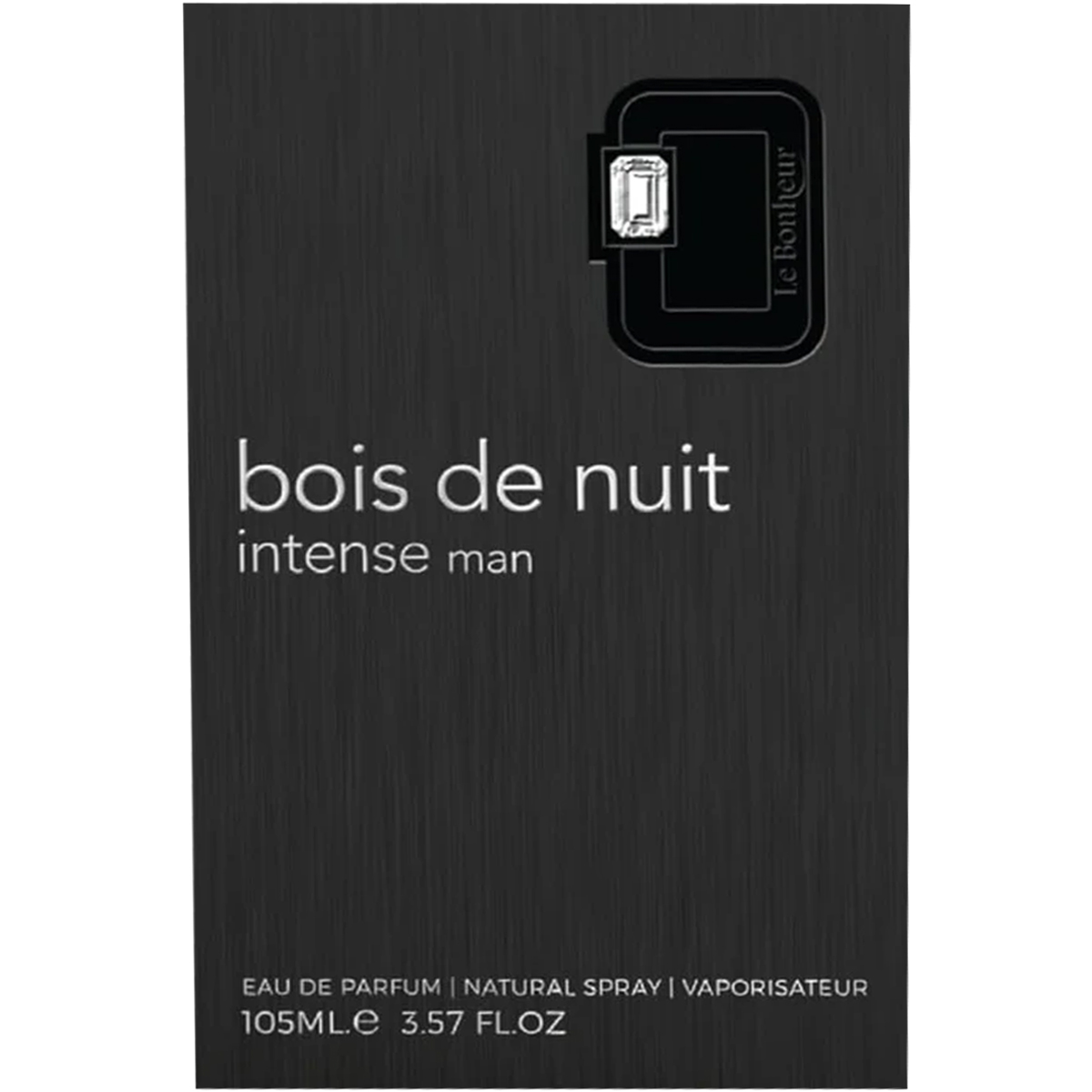 Le Bonheur Bois De Nuit Intense For Men EDP 105 ml image number 0