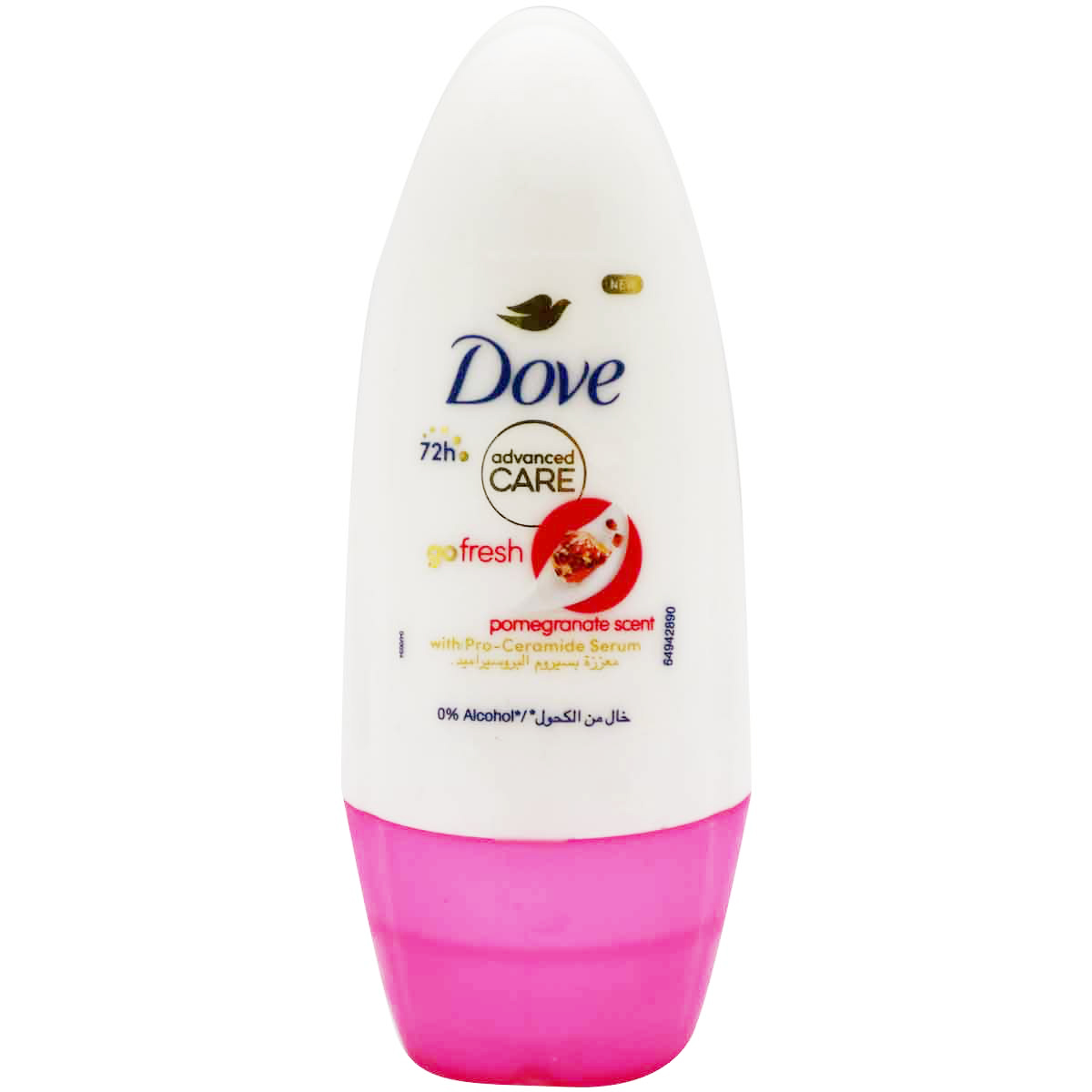 Dove Go Fresh Pomegranate Deodorant Roll On For Women 50 ml image number 0