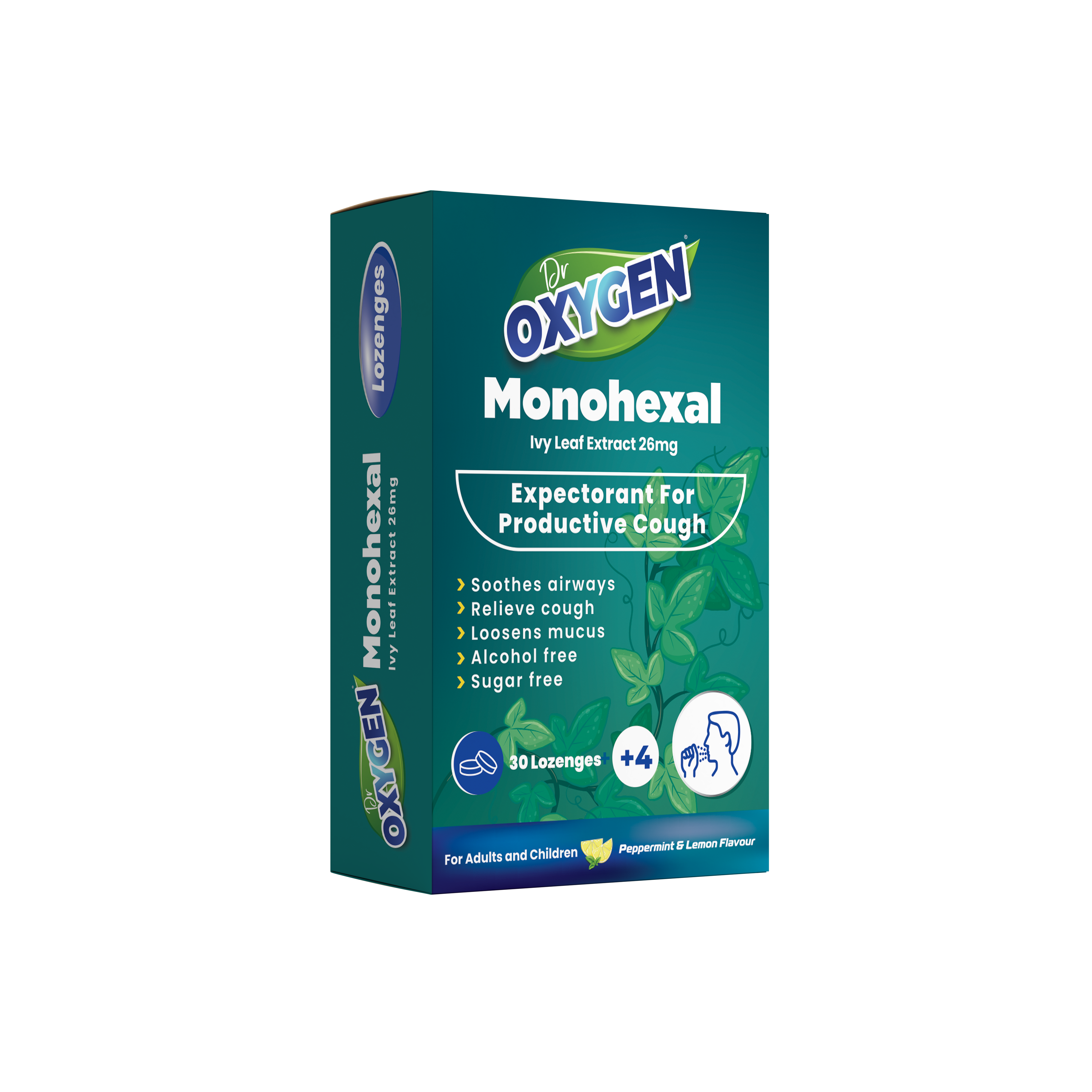 Dr Oxygen Monohexal 26mg 30 Lozenges image number 0