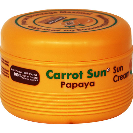 Carrot Sun Papaya Maximum Browning Cream for Skin 350 gm image number 0
