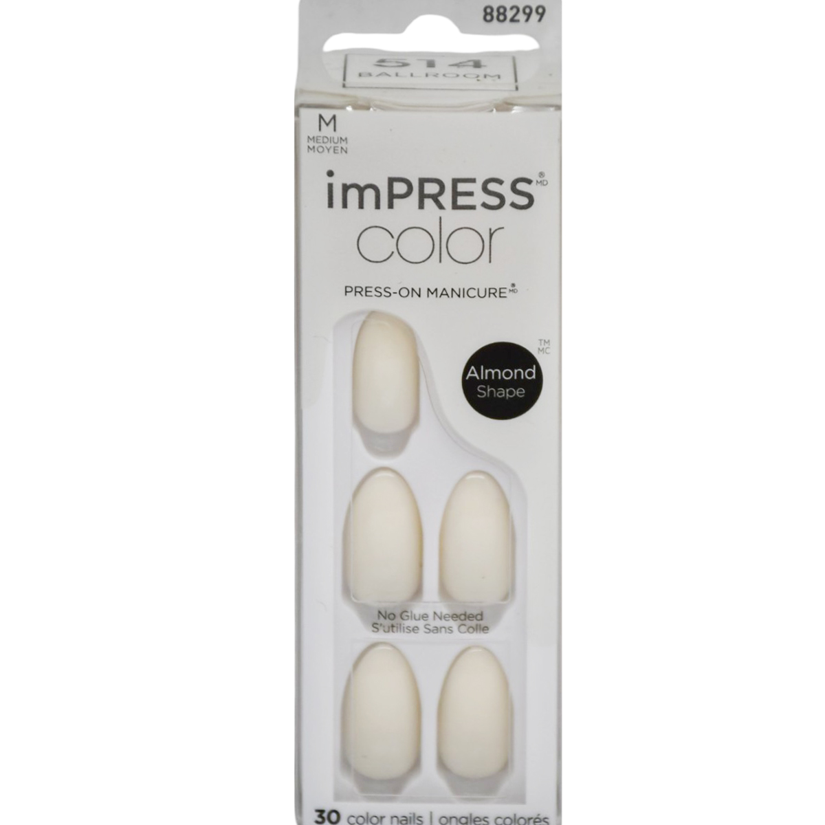 Kiss Impress Nails Medium 30 Pieces/IMC514C image number 0