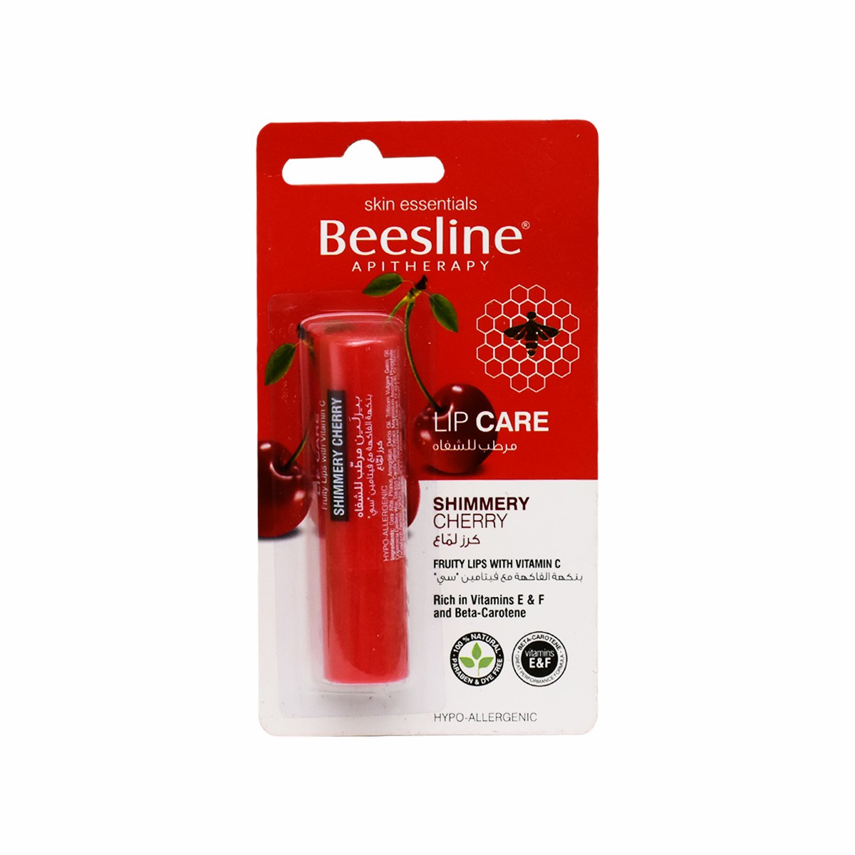 Beesline Lip Care Shimmery Cherry 4gm image number 0