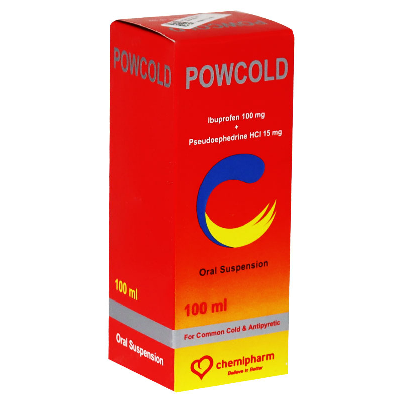 Powcold 100ml Suspension image number 0