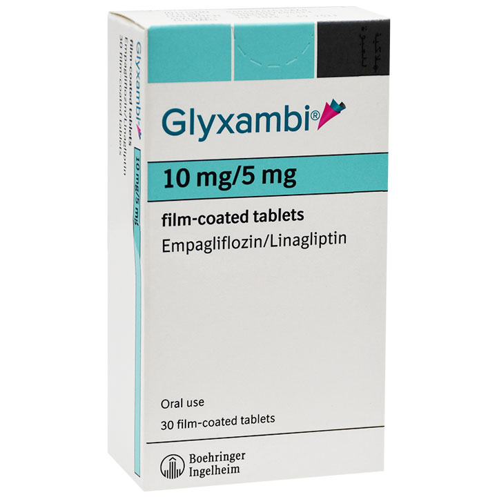 Glyxambi 10mg/5mg 30 Film Coated Tablets image number 0