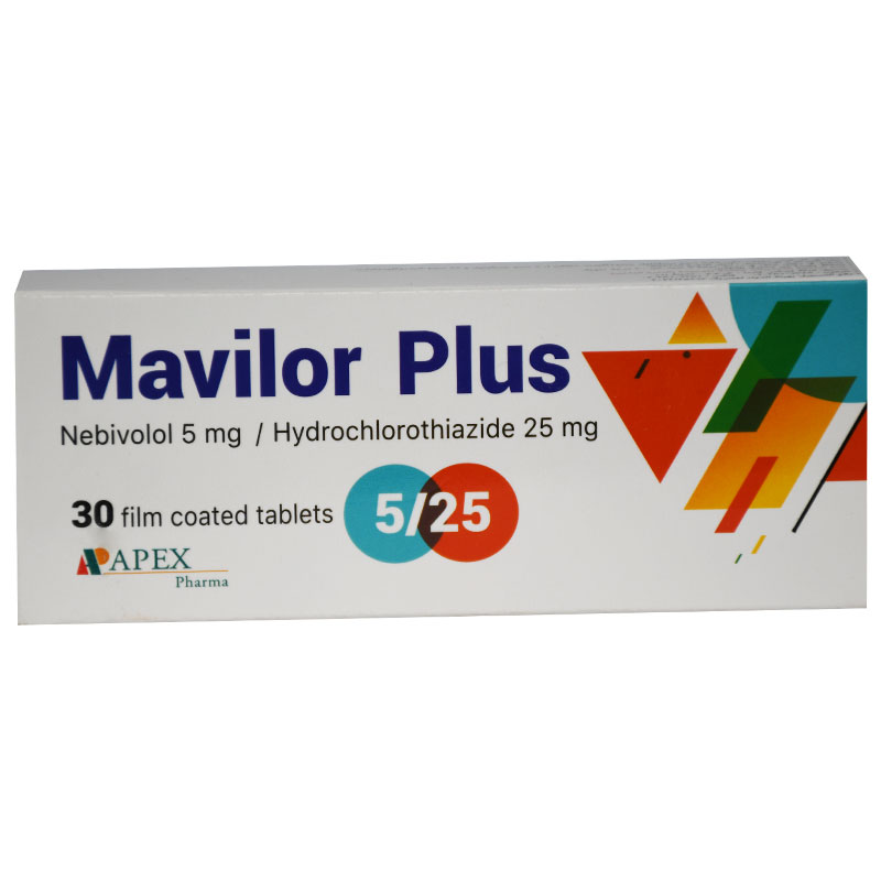Mavilor Plus 5/25mg 30 Film Coated Tablet image number 0