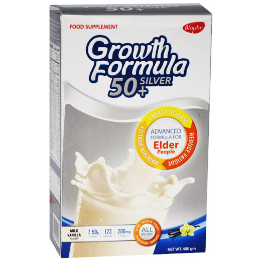Growth Formula Vanilla 50+ Silver 400gm image number 0