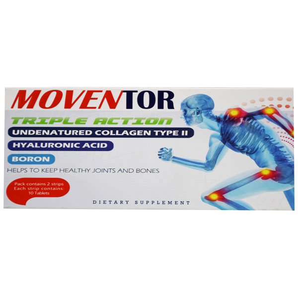 Moventor Triple Action 20 Tablet image number 0