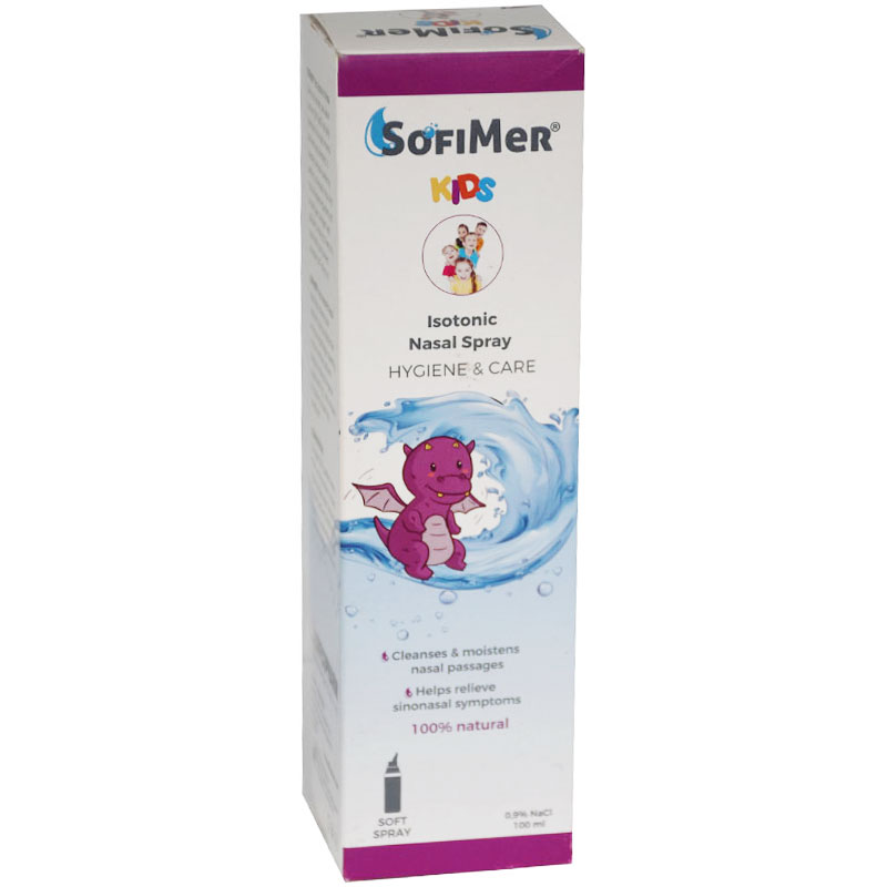 Sofimer Kids (Isotonic 0.9%) 100ml Nasal Spray image number 0