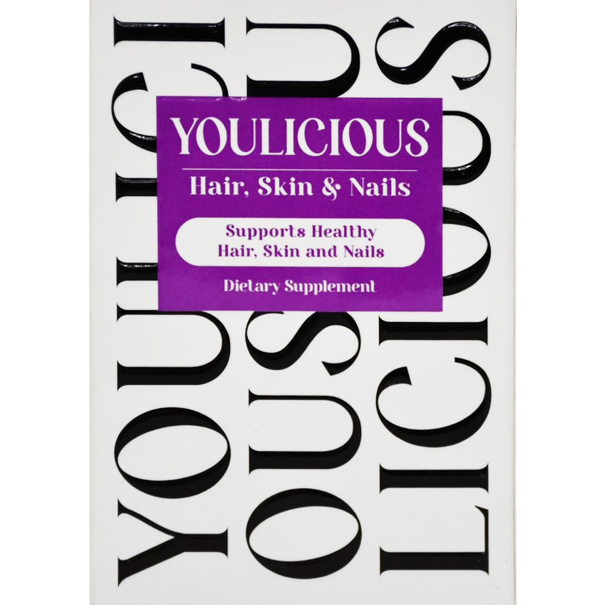 Youlicious Hair and Skin and Nails 30 Tablets image number 0