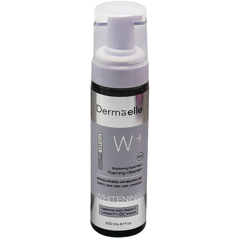 Dermaelle Hyalu White Foaming Cleanser 200ml image number 0