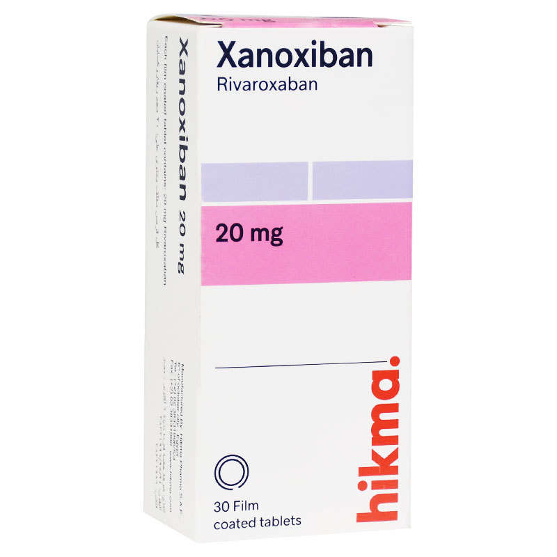 Xanoxiban 20mg 30 Tablet image number 0