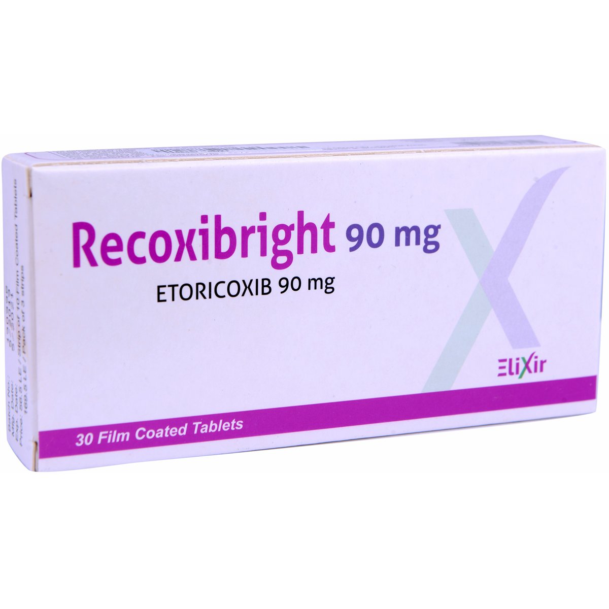 Recoxibright 90mg 30 Film Coated Tablets image number 0