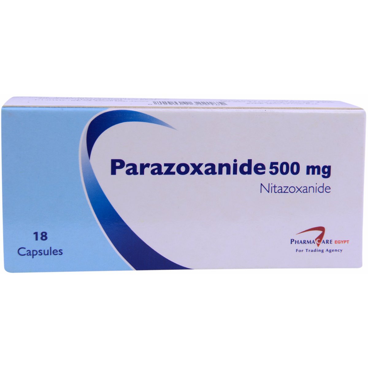 Parazoxanide 500mg 18 Capsules image number 0