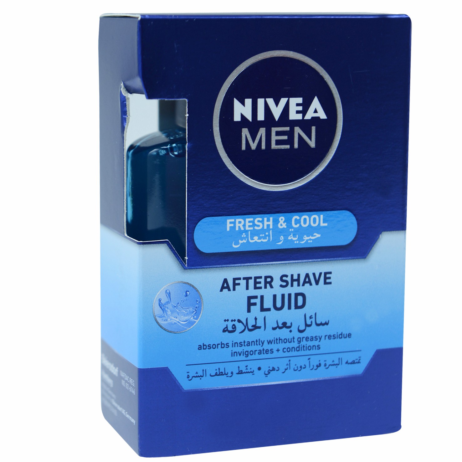 Nivea Fresh & Cool After Shave Fluid 100ml image number 0