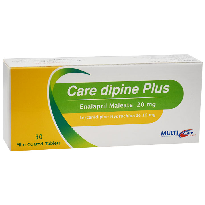 Care Dipine Plus 20mg+10mg 30 Film Coated Tablet image number 0